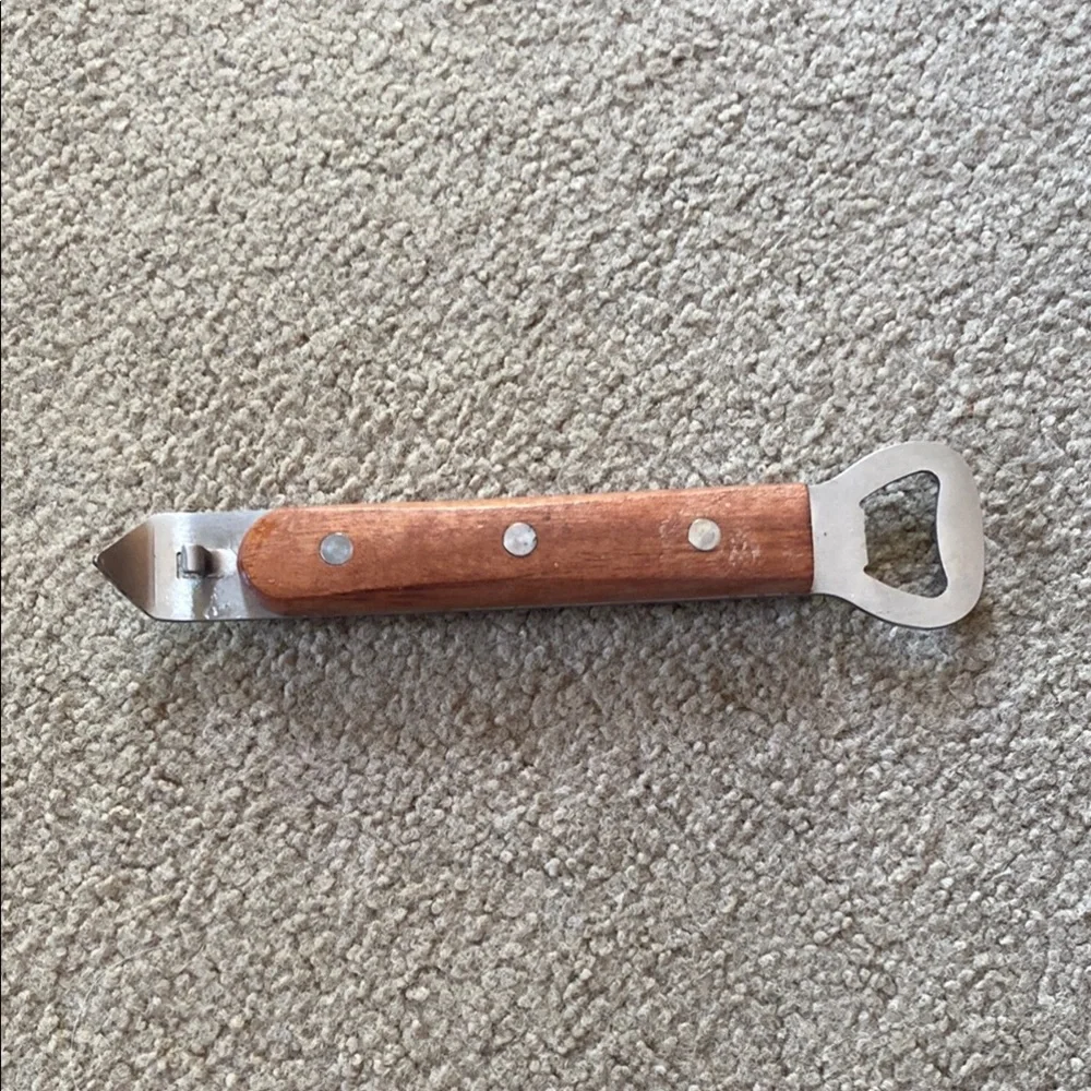Wooden Handle Bottle Opener